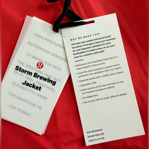 Lululemon Storm Brewing Jacket - Picture 4 of 14